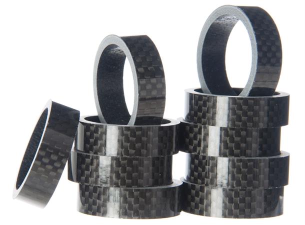 Giant Styrespacer Carbon 1 1/4 OD2 kit 1X2.5mm2X5mm2X10mm (5 pcs kit)